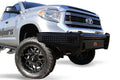 Toyota Tundra Black Steel No Guard w/ Tow Hooks