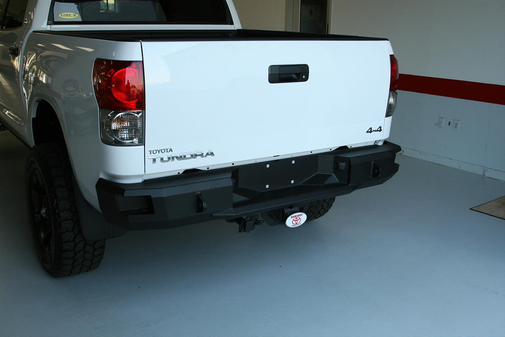 0713 TUNDRA PREMIUM REAR BUMPER MATTE BLACK