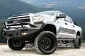 1421 TUNDRA WINCH BUMPER W/ PRERUNNER GRILL GUARD BARE STEEL