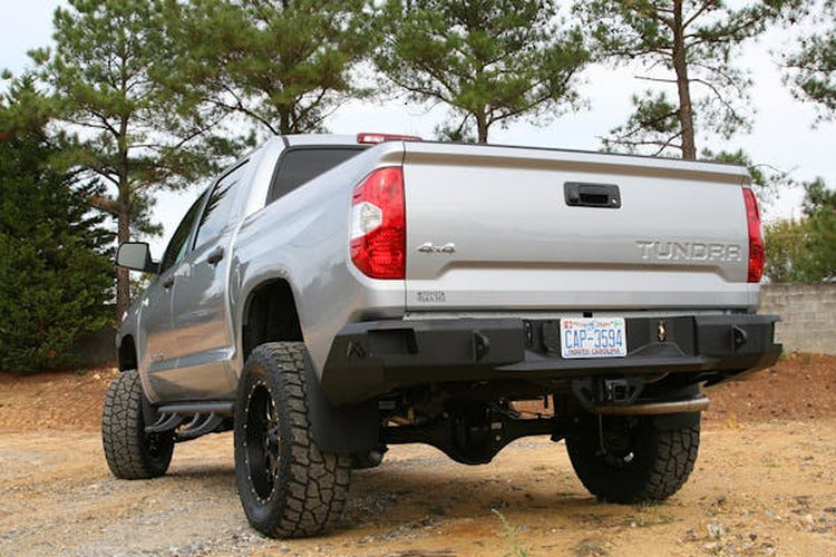 1421 TUNDRA PREMIUM REAR BUMPER BARE STEEL