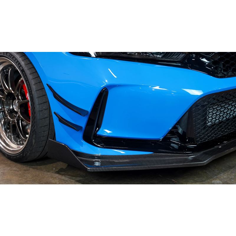 Carbon Fiber Front Bumper Canards FL5