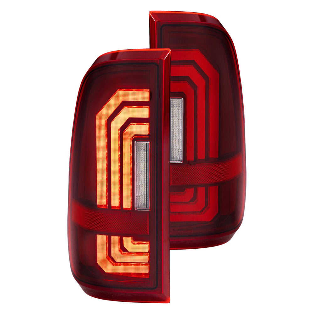 XB LED Tails: Ford Super Duty (99-16) (Pair / Red)