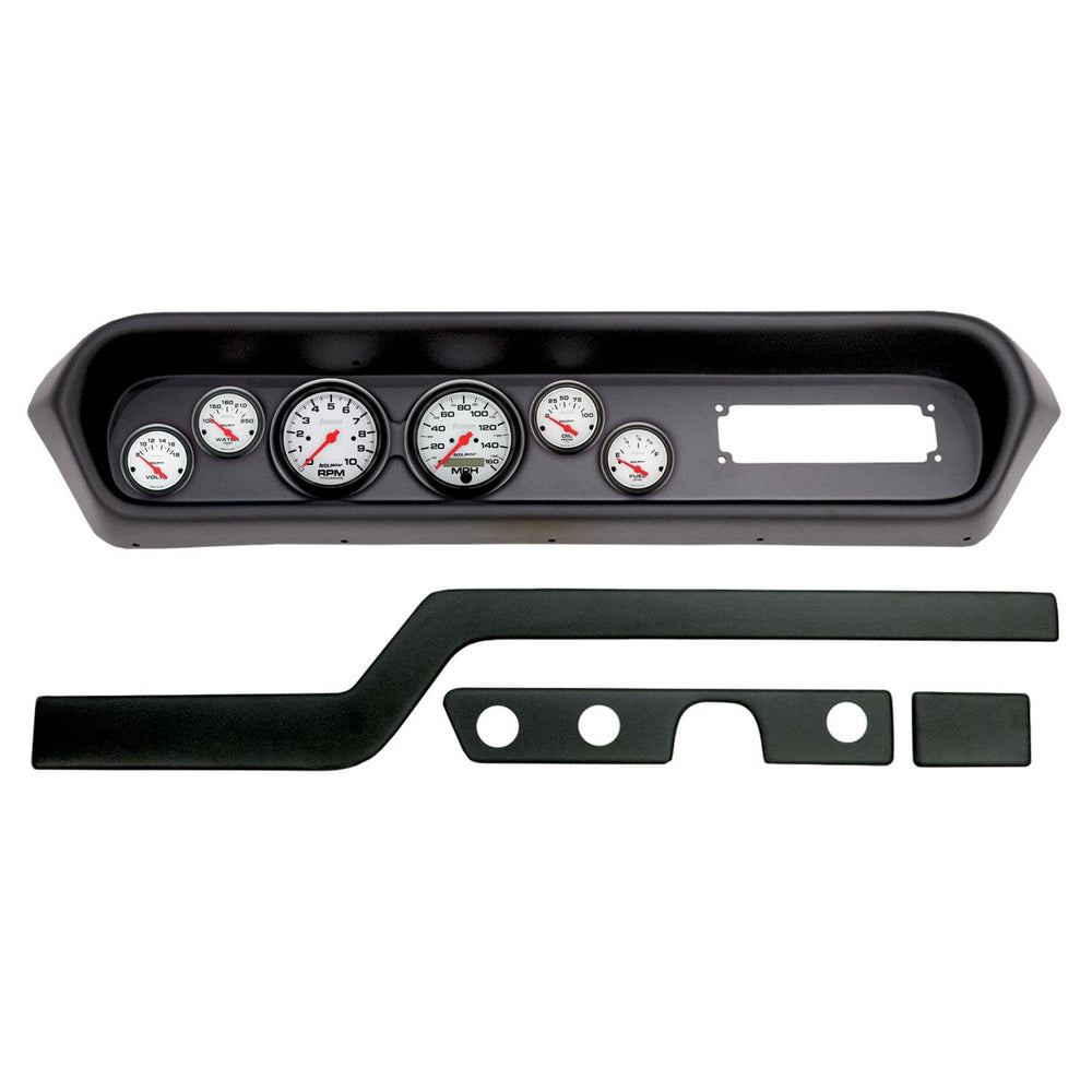 DIRECT FIT DASH KIT (3 3 8in X2 2 1 16in X4) PONTIAC GTO LEMANS 64-65 PHANTOM