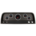 DIRECT FIT DASH KIT (3 3 8in X1 2 1 16in X4) CHEVROLET TRUCK 64-66 DESIGNER BLACK