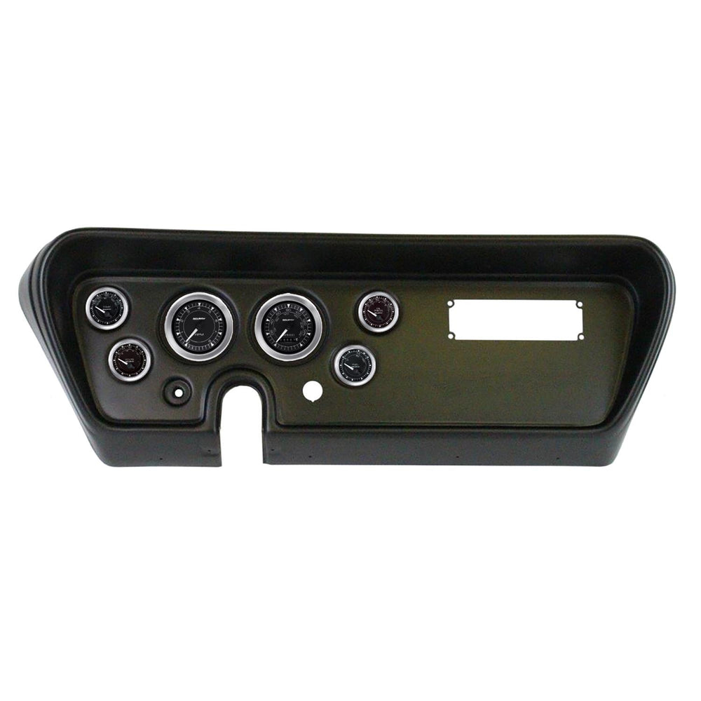 66 PONTIAC GTO 33/8IN X 2 & 21/16IN X 4 DIRECT FIT DASH KIT CHRONO