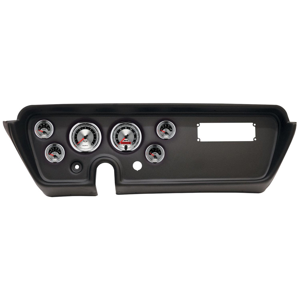 DIRECT FIT DASH KIT (3 3 8in X2 2 1 16in X4) PONTIAC GTO LEMANS 67 AMERICAN MUSCLE