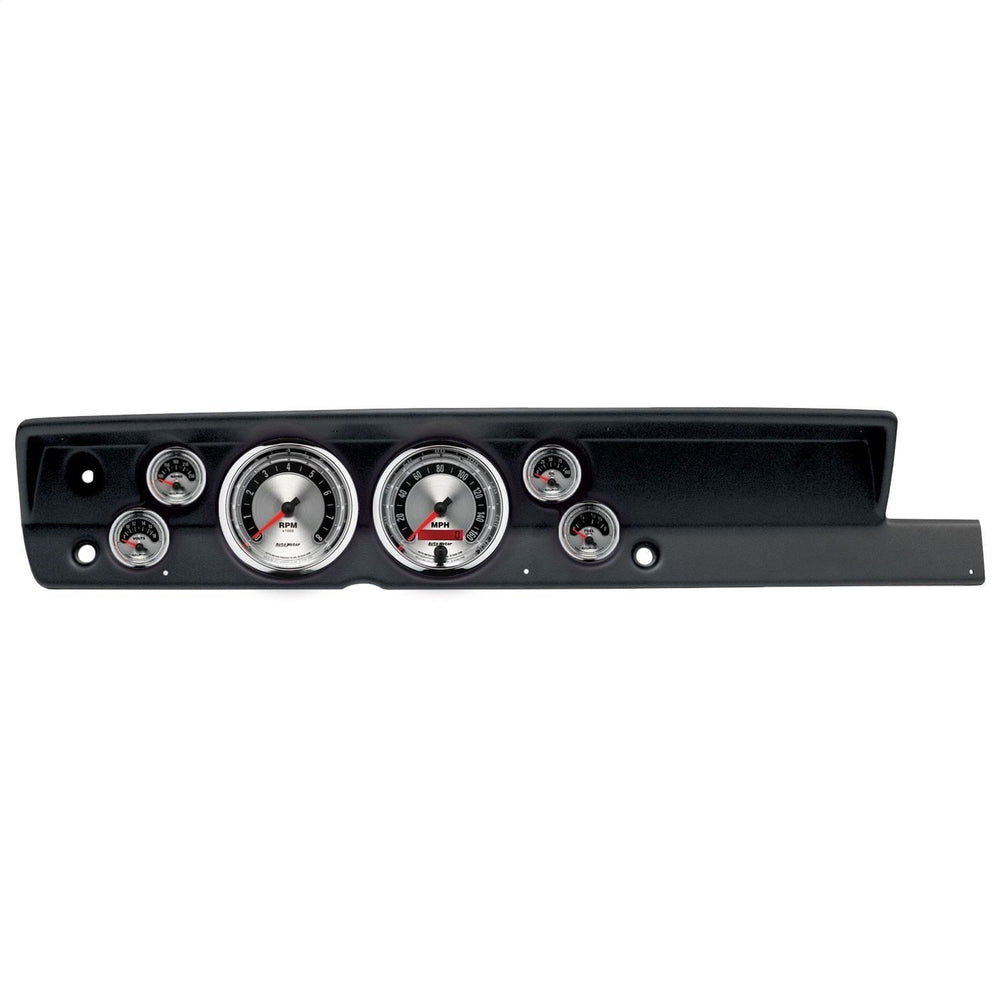 DIRECT FIT DASH KIT (5in X2 2 1 16in X4) PLYM CUDA NO HEAT 67-69 AMERICAN MUSCLE