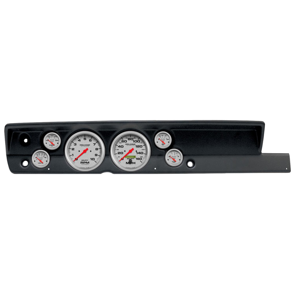 DIRECT FIT DASH KIT (5in X2 2 1 16in X4) PLYM CUDA NO HEAT 67-69 ULTRA-LITE