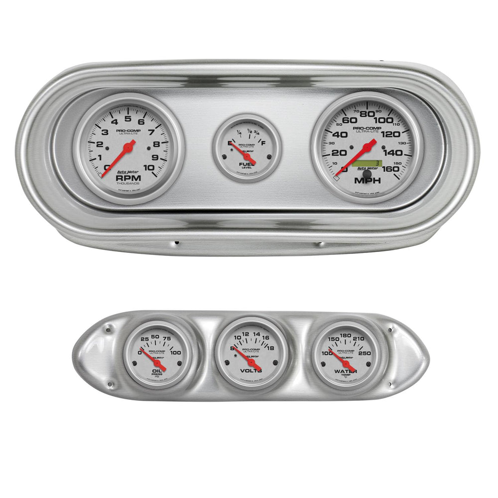 DIRECT FIT DASH KIT NOVA 62-65 TACH MPH FUEL OILP WTMP VOLT ULTRA-LITE