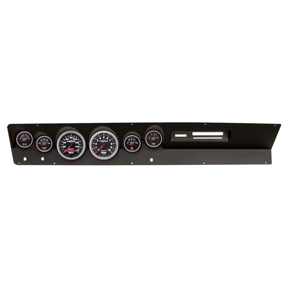 DIRECT FIT DASH KIT (3 3 8in X2 2 1 16in X4) DODGE DART 67-69 SPORT-COMP II