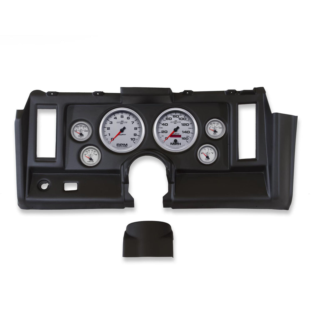 69 CAMARO DIRECT FIT DASH KIT TACH/MPH/FUEL/OIL P/WTMP/VOLT ULTRALITE II