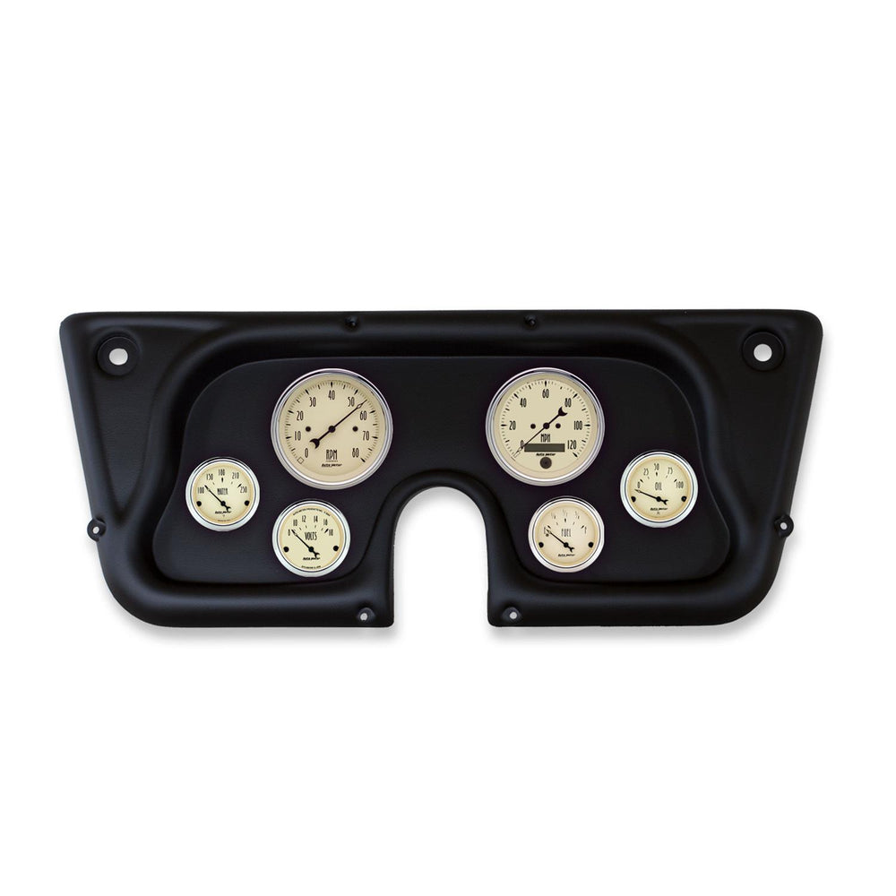 DIRECT FIT DASH KIT CHEVY TRK C K K5 SUBRBN 67-72 TACH MPH FUEL OILP WTMP VOLT ANTIQUE BEIGE