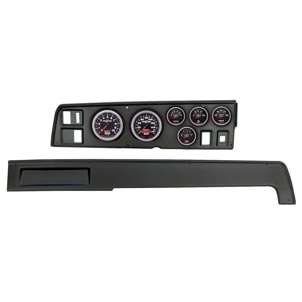 DIRECT FIT DASH KIT (3 3 8in X2 2 1 16in X4) DODGE CHARGER 68-70 SPORT-COMP II