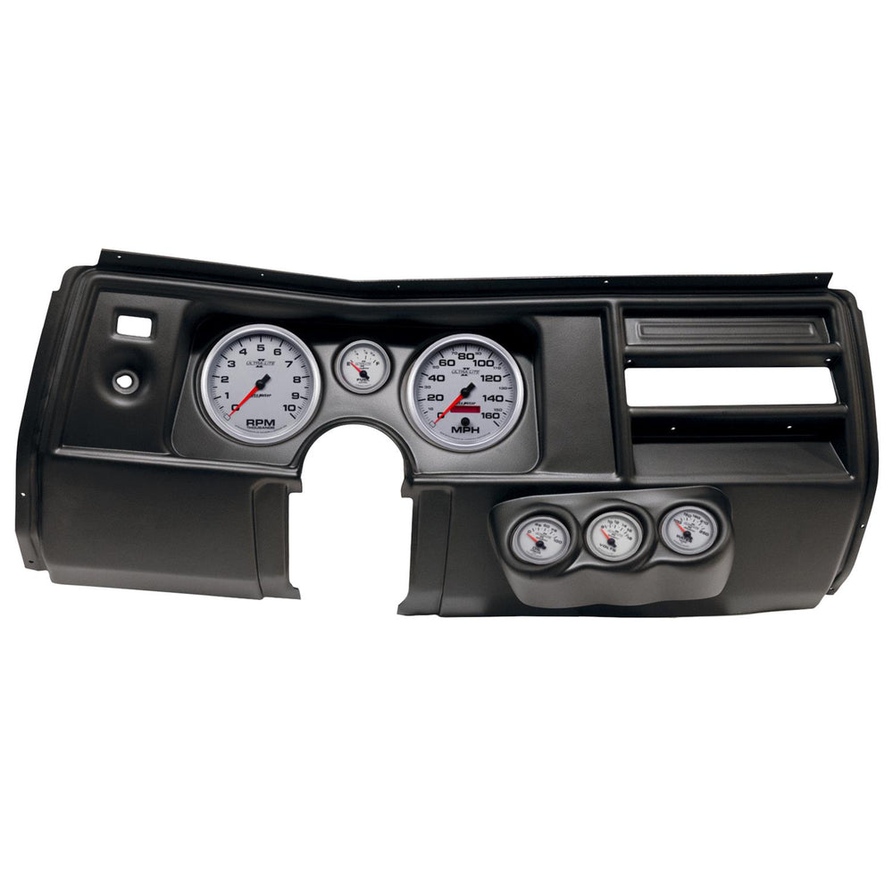DIRECT FIT DASH KIT (5in X2 2 1 16in X4) CHEVY CHEVELLE NO VENT 69 ULTRA-LITE II