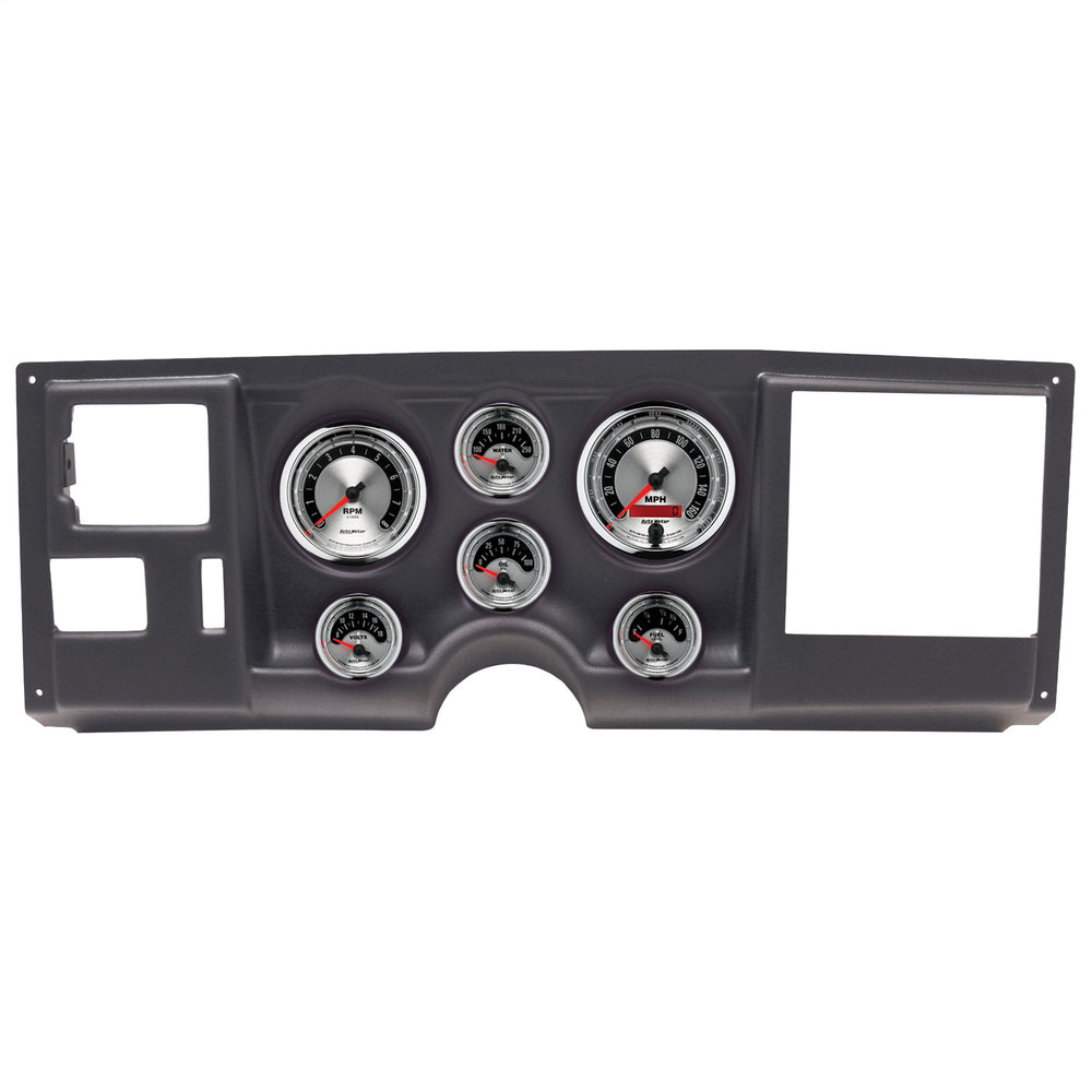 DIRECT FIT DASH KIT (3 3 8in X2 2 1 16in X4) CHEVY GMC TRUCK 88-94 AMERICAN MUSCLE