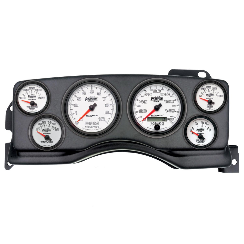 DIRECT FIT DASH KIT (3 3 8in X2 2 1 16in X4) FORD MUSTANG 90-93 PHANTOM II