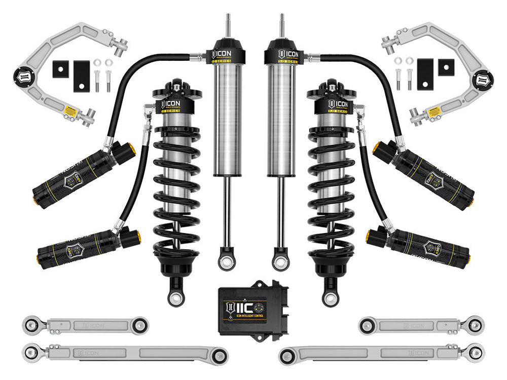 2022-2025 Toyota Tundra 1.25-3.25 Inch Lift Stage 5 3.0 Suspension System Billet Icon Vehicle Dynamics