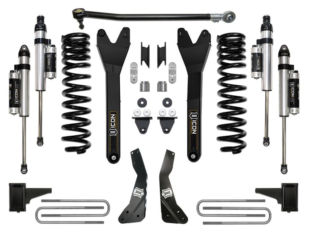 17-19 Ford F250/F350 4.5 Inch Stage 4 Suspension System W Radius Arm Icon Vehicle Dynamics