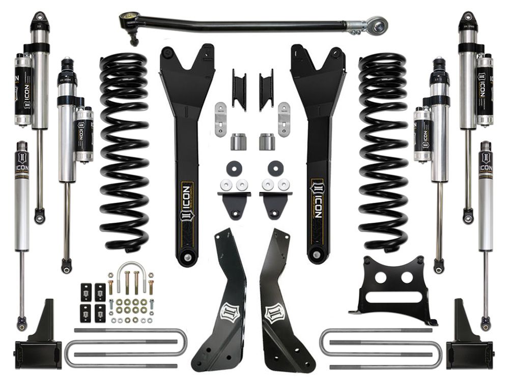 17-19 Ford F250/F350 4.5 Inch Stage 5 Suspension System W Radius Arm Icon Vehicle Dynamics