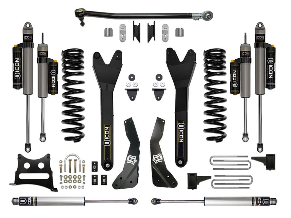 20-22 Ford F250/F350 4.5 Inch Lift Stage 5 Suspension System W/Radius Arm Icon Vehicle Dynamics