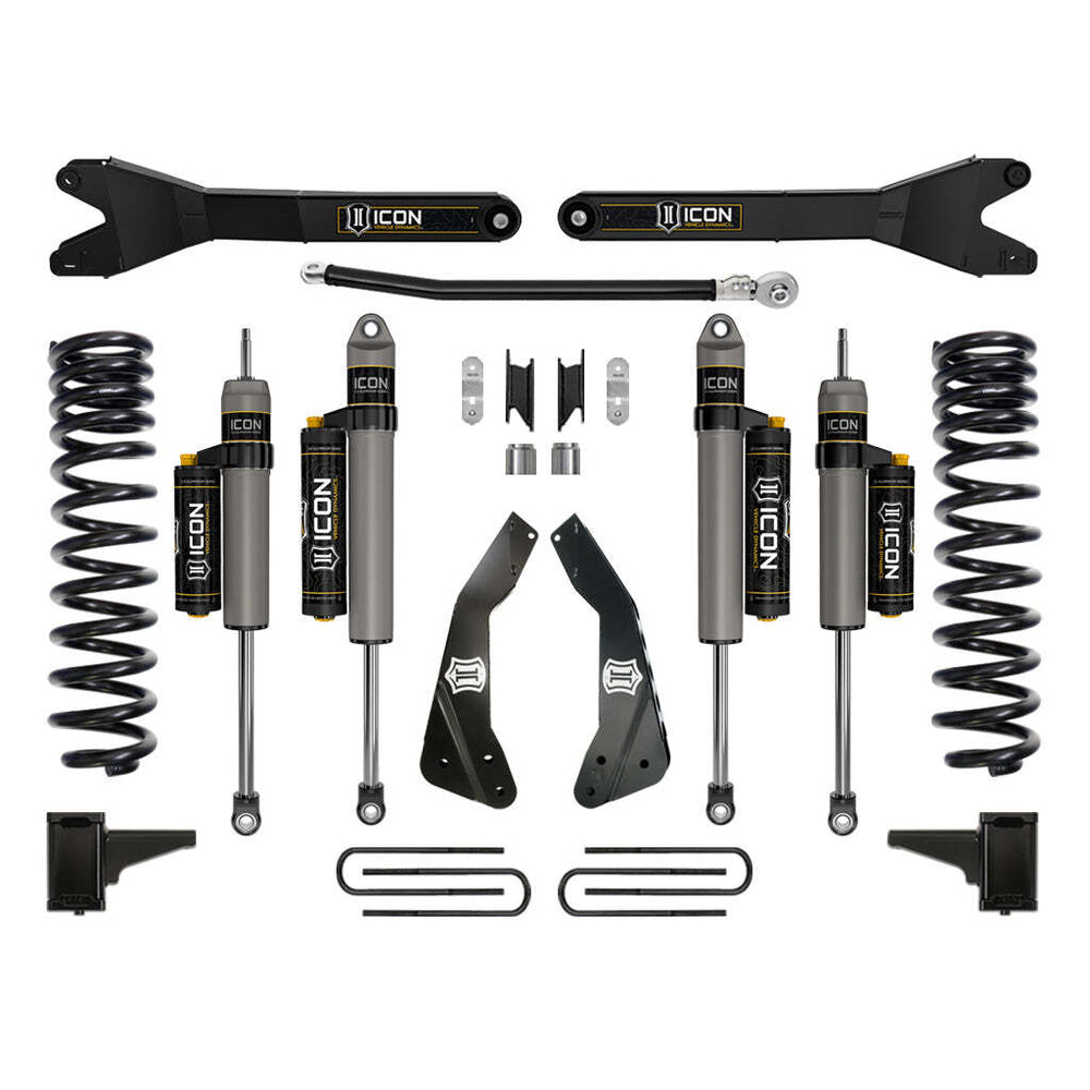 11-16 Ford F250/F350 4.5 Inch Stage 4 Suspension System W Radius Arm Icon Vehicle Dynamics