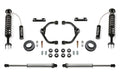 Fabtech 19-21 Ram 1500 3in Uniball UCA Sys w/Dl 2.5 Resi & 2.25