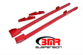 BMR 94-04 Mustang Hardtop Only Weld-On Boxed Premium Subframe Connectors - Red