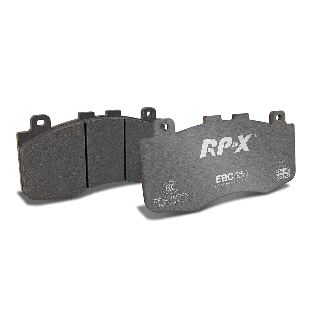 EBC Racing 2018+ Jeep Grand Cherokee Trackhawk 6.2L S/C RP-X Race Front Brake Pads