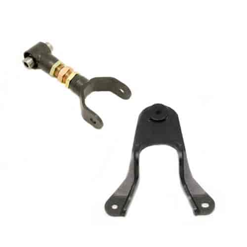 BMR 05-10 S197 Mustang Upper Control Arm On-Car Adj. w/ Spherical Bearings - Black Hammertone