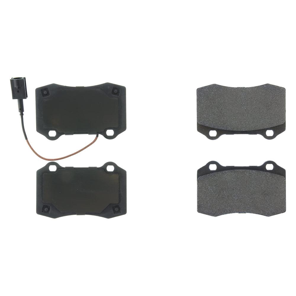 Posi-Quiet 14-17 Maserati Ghibli / Quattroporte Premium Semi-Metallic Rear Brake Pads