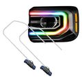 Oracle 16-18 GMC Sierra Headlight DRL Upgrade Kit - ColorSHIFT w/ BC1 Controller