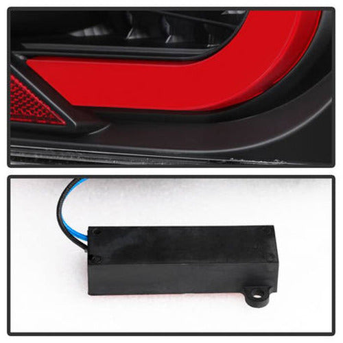 xTune Subaru Impreza WRX 08-14 LED Tail Lights - Black ALT-JH-SIWRX08-LBLED-BK