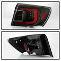 xTune Subaru Impreza WRX 08-14 LED Tail Lights - Black ALT-JH-SIWRX08-LBLED-BK