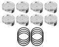 Manley Small Block Chevy LS Series 4.130in Bore - 1.065in CD Extreme Duty Platinum Series Pistons