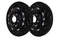 EBC Racing 10-14 Ford Mustang 5.0L (5th Gen w/Brembo Brakes) 2 Piece SG Racing Front Rotors