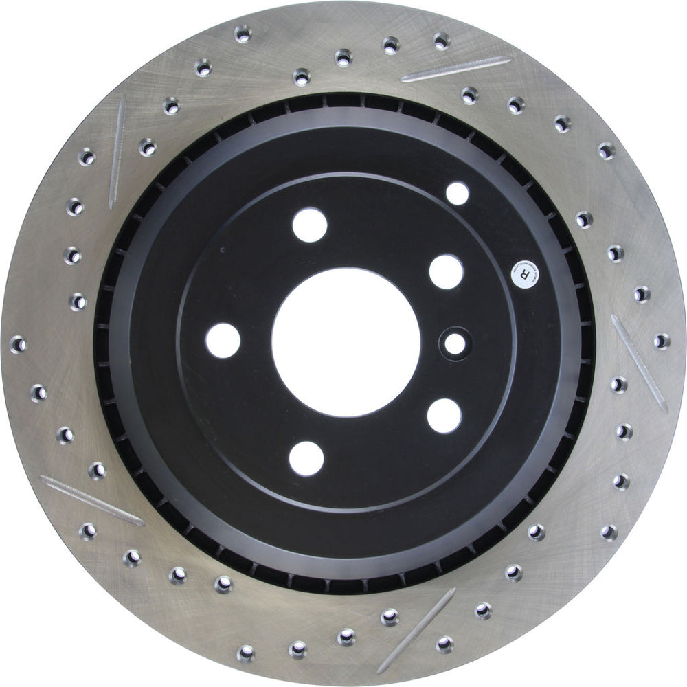 Street Axle Pack Drilled & Slotted, Rear