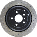 Street Axle Pack Drilled & Slotted, Rear