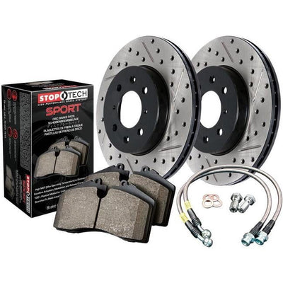 StopTech Sport Axle Pack Slotted - Rear