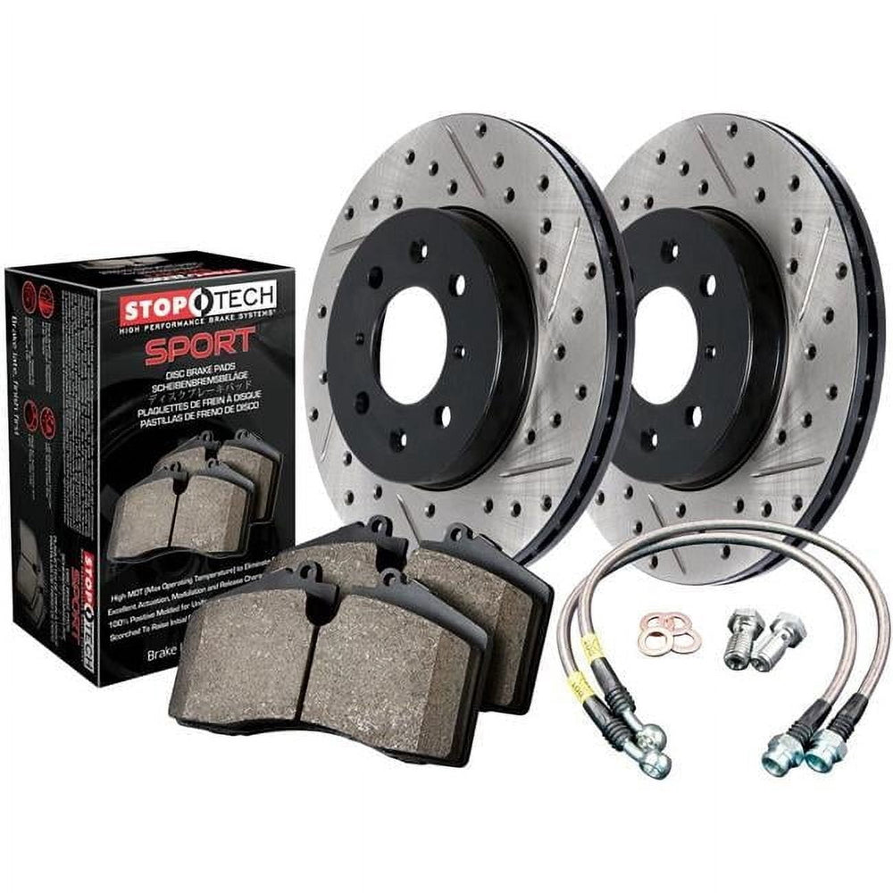StopTech Sport Axle Pack Slotted - Rear