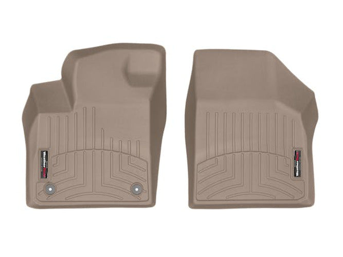 WeatherTech 2019+ Volkswagen Atlas (No Passenger Side Retention Devices) F+R+R FloorLiner - Tan