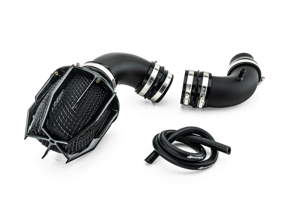 Weapon R Hyundai 03-08 Elantra 4 Cyl Stealth Dragon Intake-Flat Black Gunmetal/Black Foam Filter