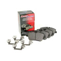 Centric Posi-Quiet Semi-Metallic Brake Pads w/Hardware - Front