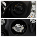 Spyder Volkswagen Passat 01-05 Projector Headlights DRL Black High H1 Low H1 PRO-YD-VP01-DRL-BK