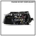 Spyder Volkswagen Passat 01-05 Projector Headlights DRL Black High H1 Low H1 PRO-YD-VP01-DRL-BK
