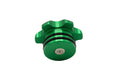 Fleece Performance 13-18 Dodge Cummins Green Anodized Billet Fuel Cap