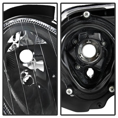 xTune Mercedes Benz W211 E -Class E320 03-09 Projector Headlights - Black PRO-JH-MBW21103-BK