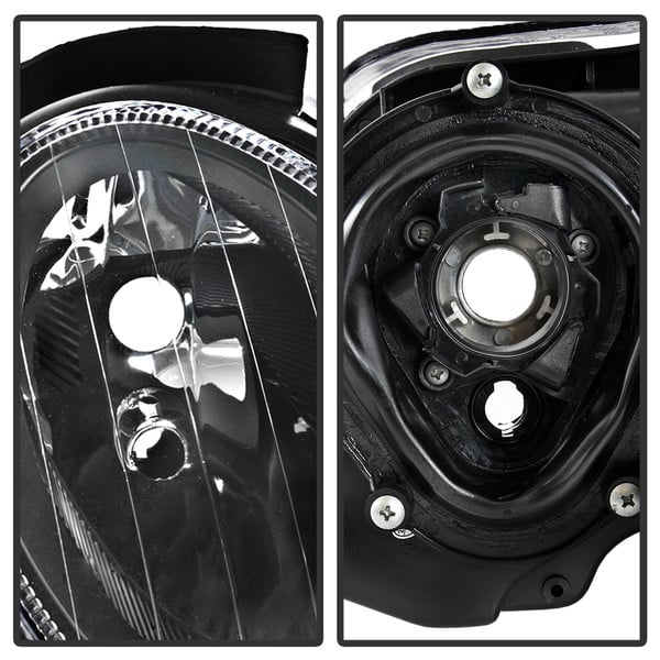 xTune Mercedes Benz W211 E -Class E320 03-09 Projector Headlights - Black PRO-JH-MBW21103-BK