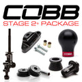 Cobb Subaru STI 6MT Stage 2+ Drivetrain Package w/Weighted White Knob + White/Race Red Lockout