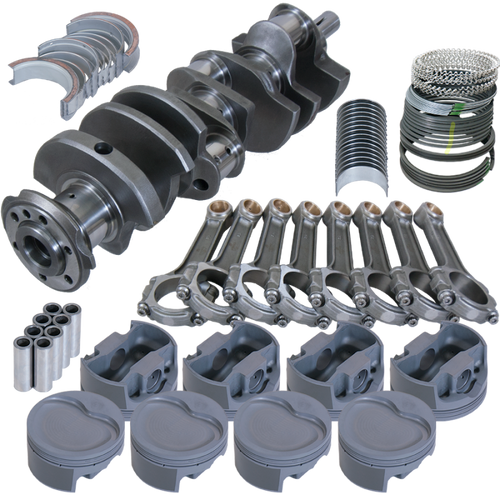 Eagle Pontiac 400 4.500in. Bore / 4.250in. Stroke / -22cc Pro Street Rotating Assembly (Set of 8)
