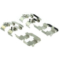 Centric Posi-Quiet Semi-Metallic Brake Pads w/Hardware - Rear
